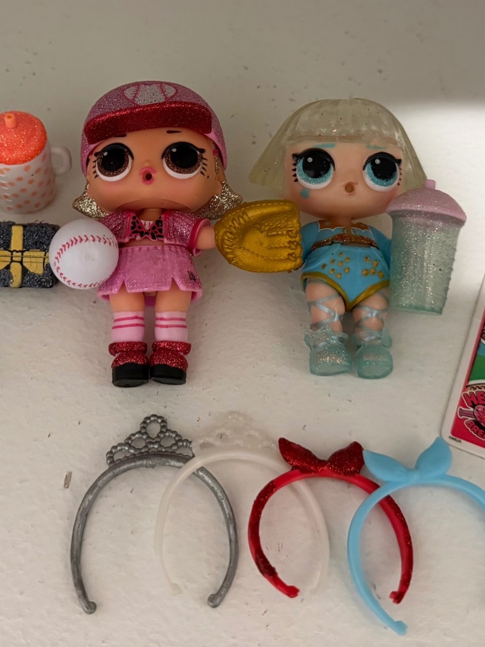 LOL dolls and accessories